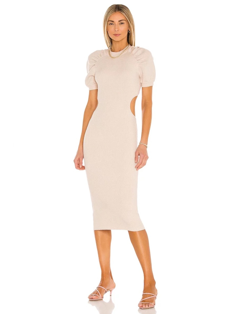 LPA Clementine knit cutout dress size XS